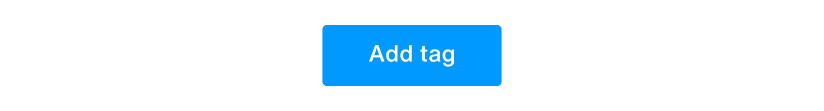 Add tag button 