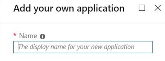 Add an application dialog 