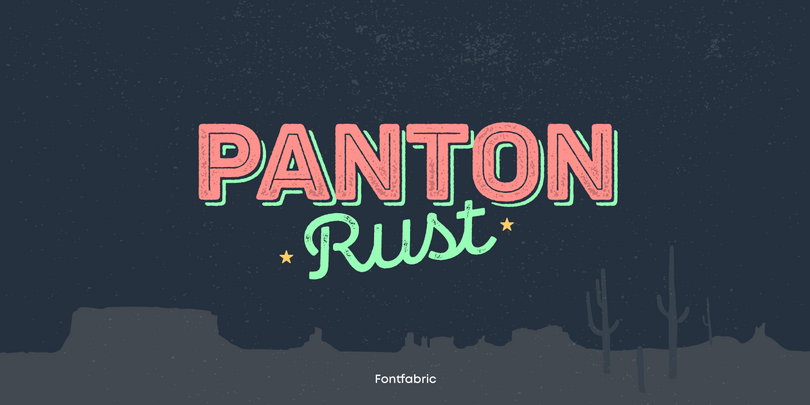 Œuvre d'art présentant Panton Rust.