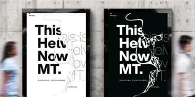 Helvetica Now posters