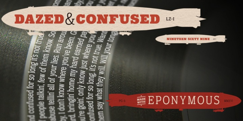 Eponymous font family from Paulo Goode