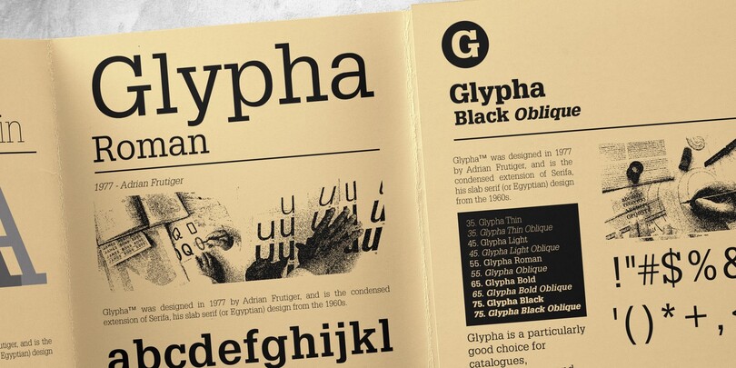 Glypha® by Linotype