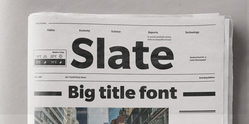 Slate™ by Monotype