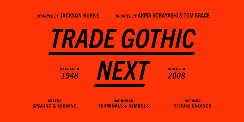 Trade Gothic Next