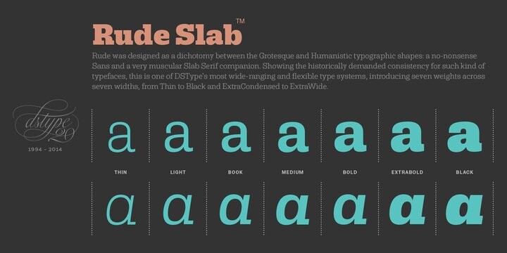 Rude Slab Extra Condensed