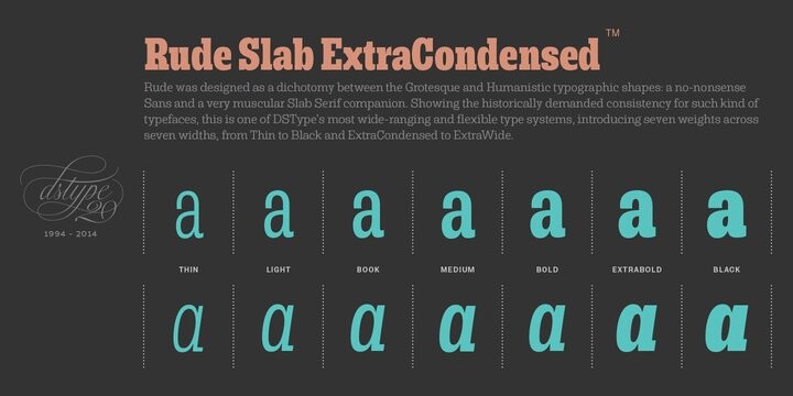 Rude Slab Extra Condensed